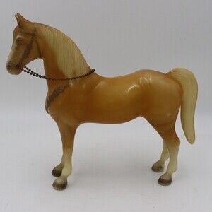 Breyer Horse Glossy Palomino Vintage Horse 8" x 7.5" unmarked #43